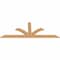 Ekena Millwork Richland Smooth Timber Gable Bracket, Western Red Cedar, 96"W x 36"H x 1 1/2"D x 5 1/2"F, 9/12 Pitch GBW096X36X0206RIC00SWR - alternate 2